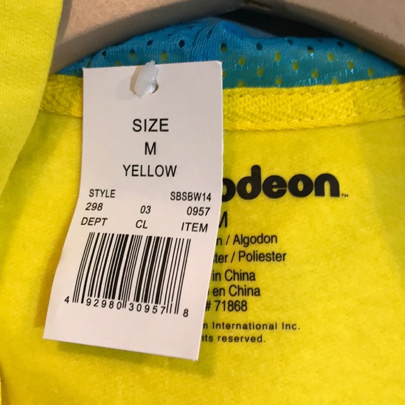 Sponge Bob zip up hoodie - Picture 2 of 4